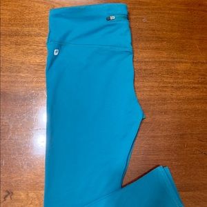 Fabletics teal size S leggings full length